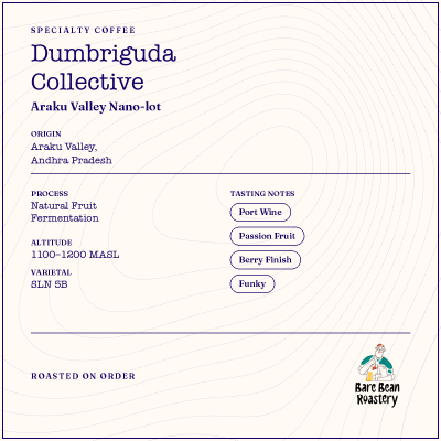 Dumbriguda Collective - Natural Fruit Fermentation Arabica (VCA)